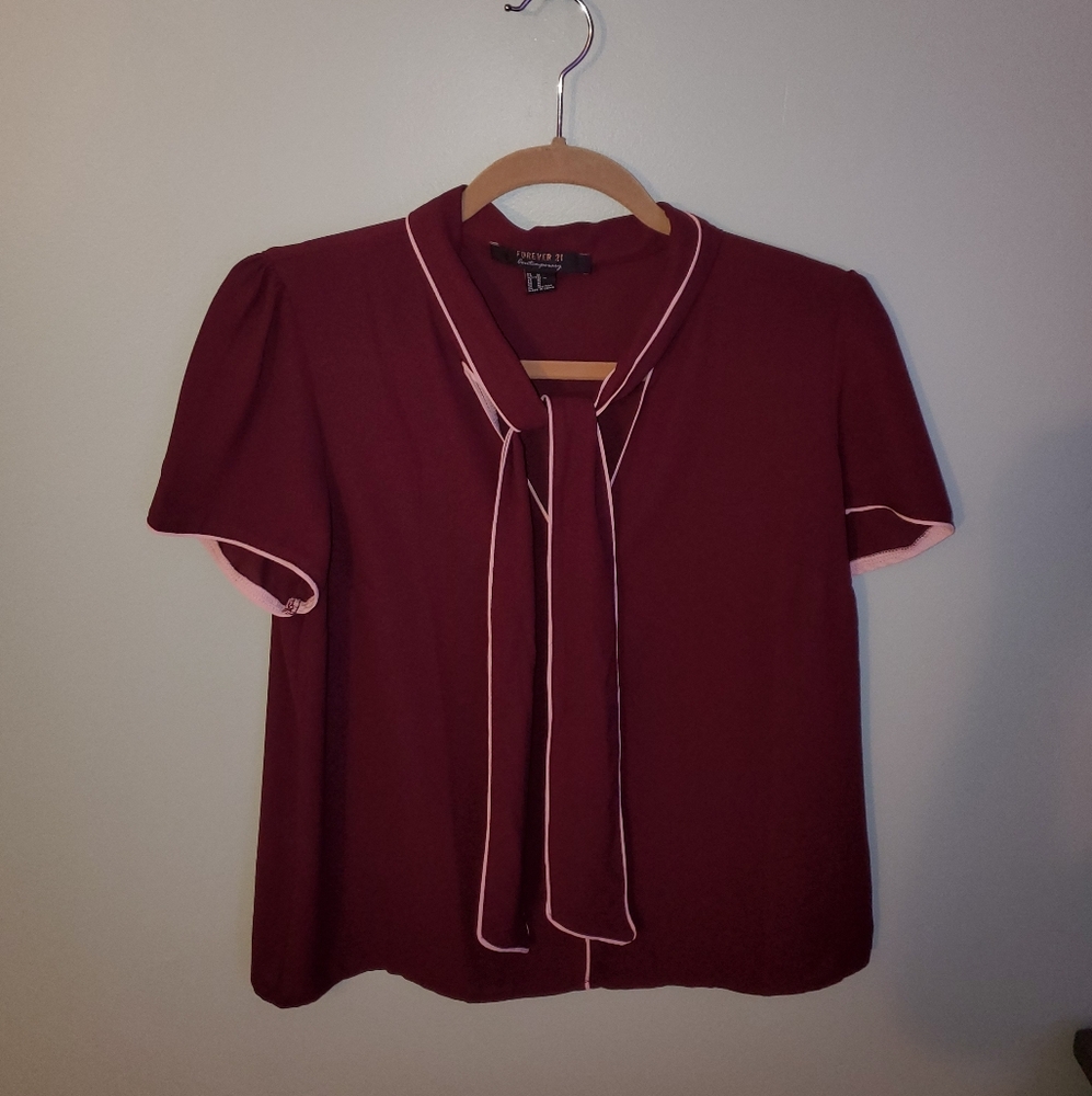 Burgundy Work Top